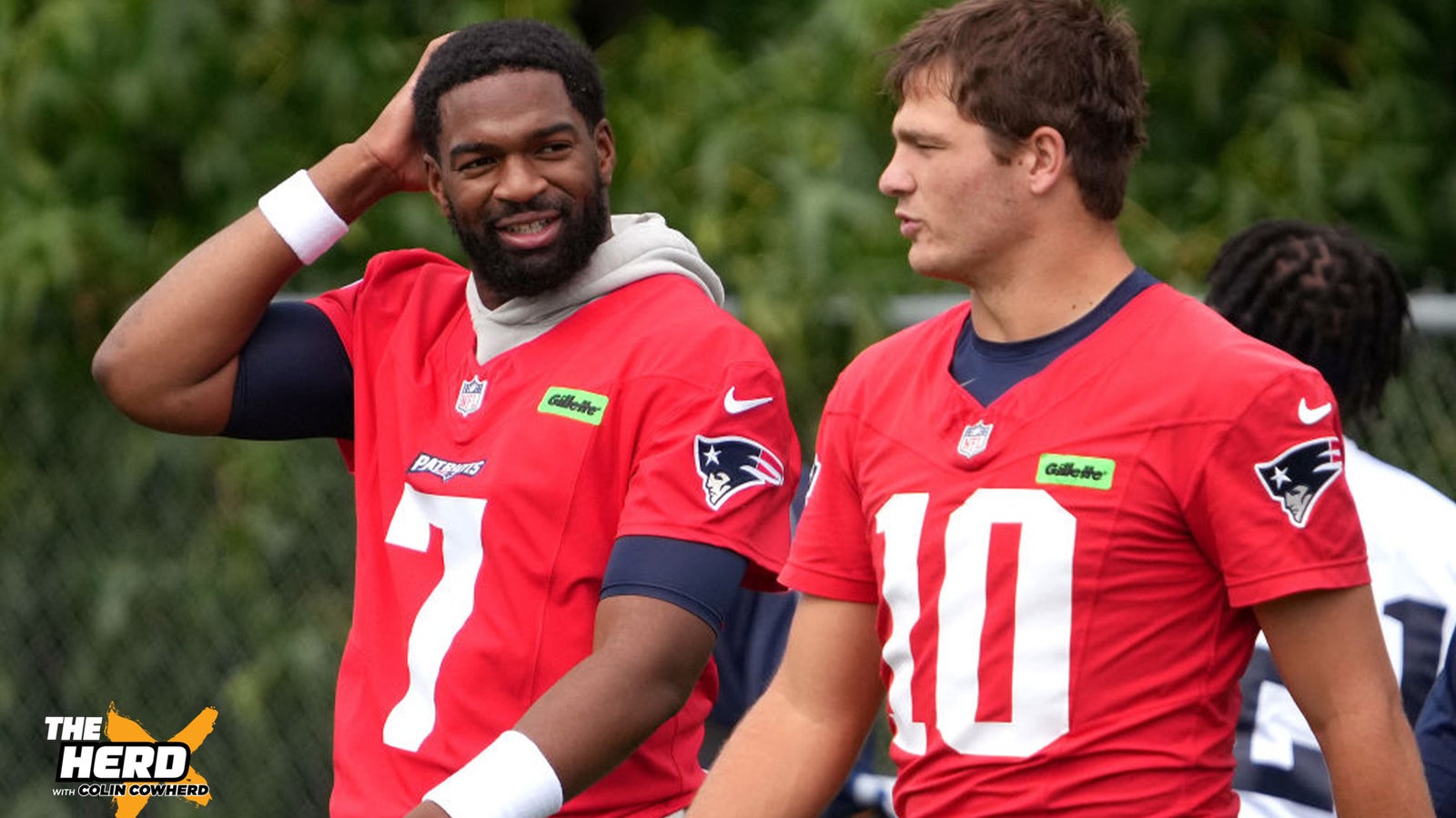 Tom Brady shares if he would start Drake Maye over Jacoby Brissett 