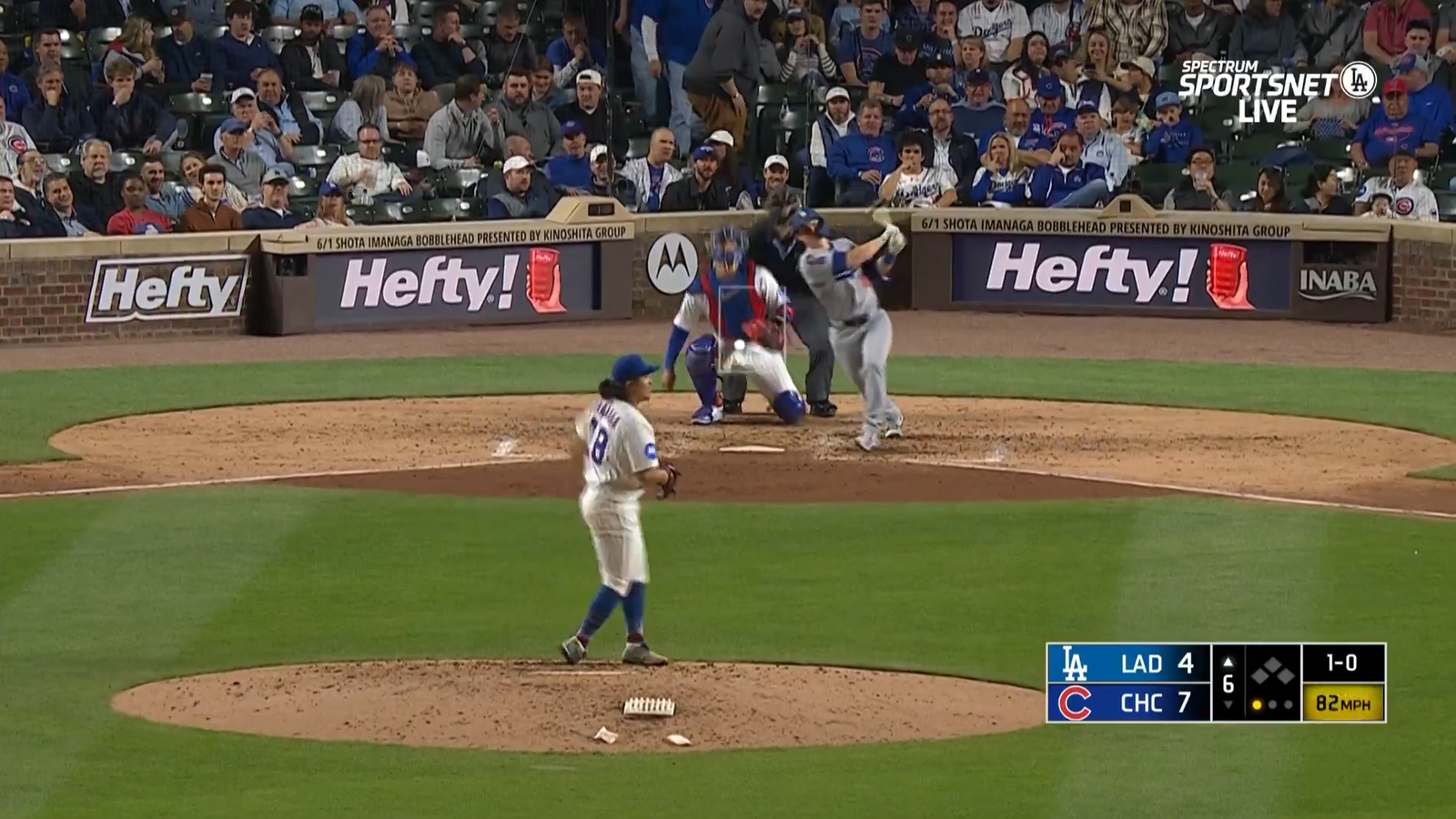 Will Smith belts a solo homer, helps Dodgers trim deficit vs. Cubs