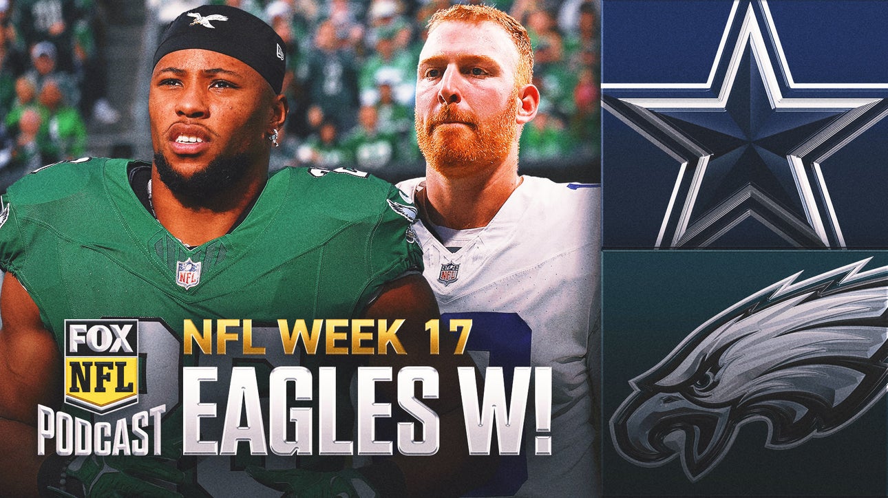 Saquon Barkley makes HISTORY in Philadelphia Eagles' win vs. Cooper Rush, Cowboys | NFL on FOX Pod