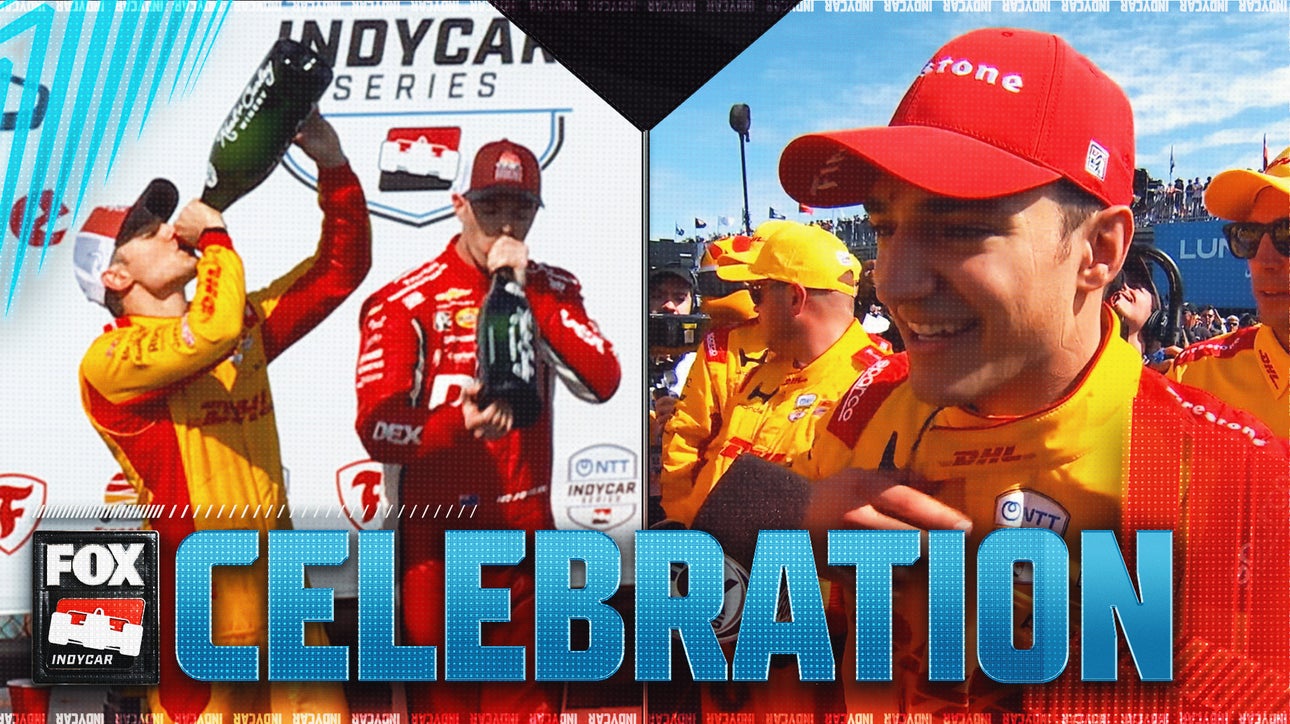 FULL CELEBRATION: Alex Palou snags his 20th career win at Firestone Grand Prix of St. Petersburg 🏁 