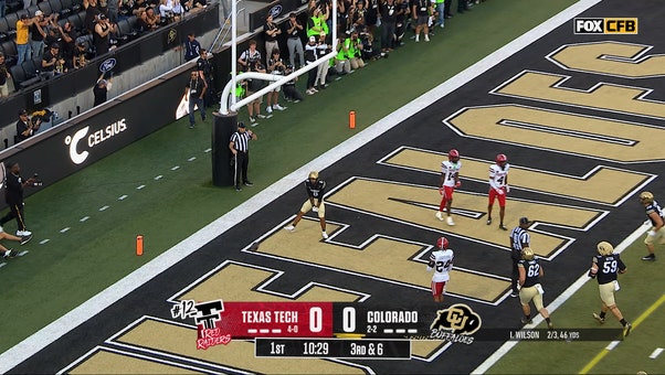 Isaac Wilson finds Joseph Williams for 8-yard TD, giving Colorado early lead over Texas Tech