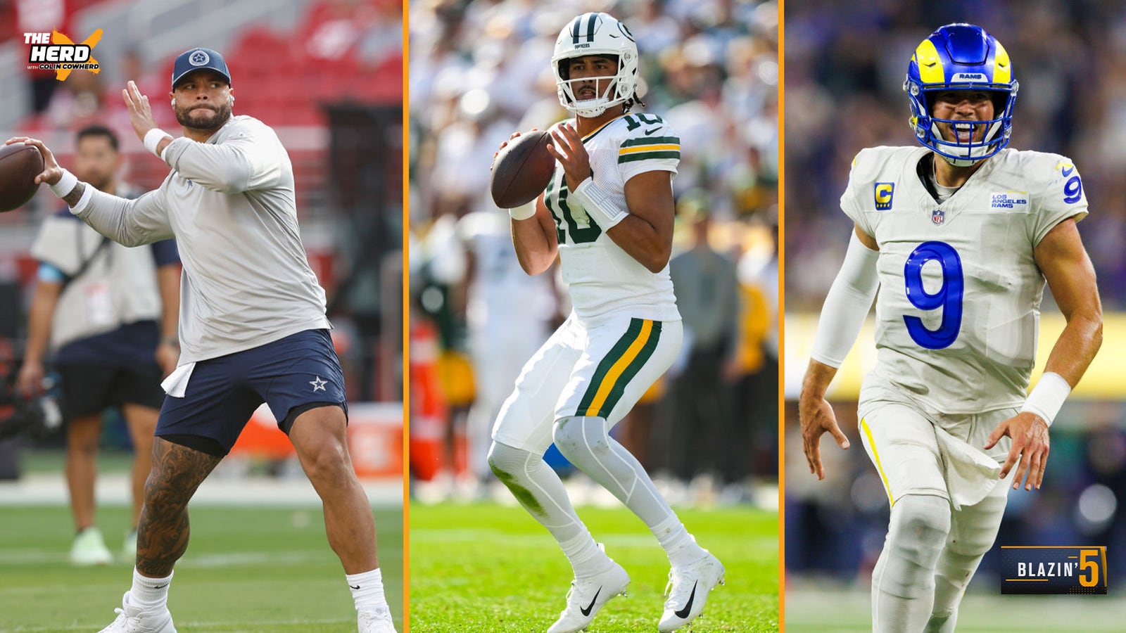 b962jlbciwazvqn3 Blazin' 5: Cowboys (+3), Packers (+2.5) earn upset wins, Rams (-1) beat Seattle in Week 9