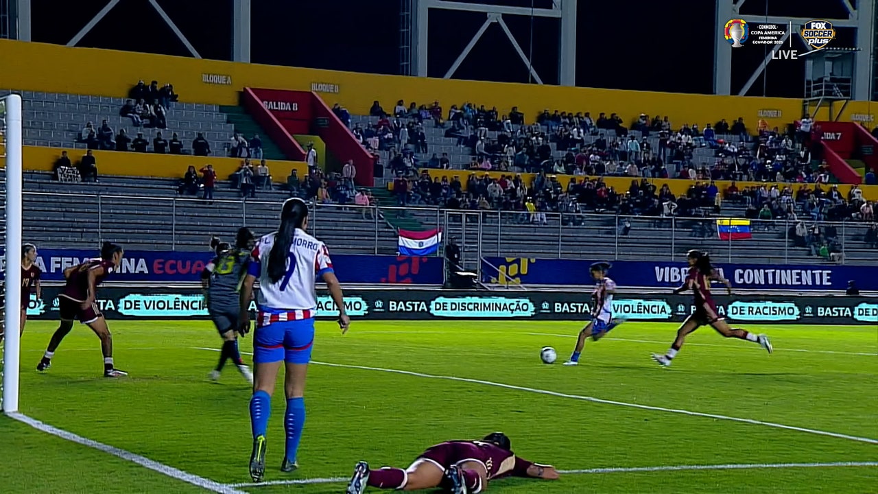 Paraguay's Fátima Acosta scores equalizer vs. Venezuela