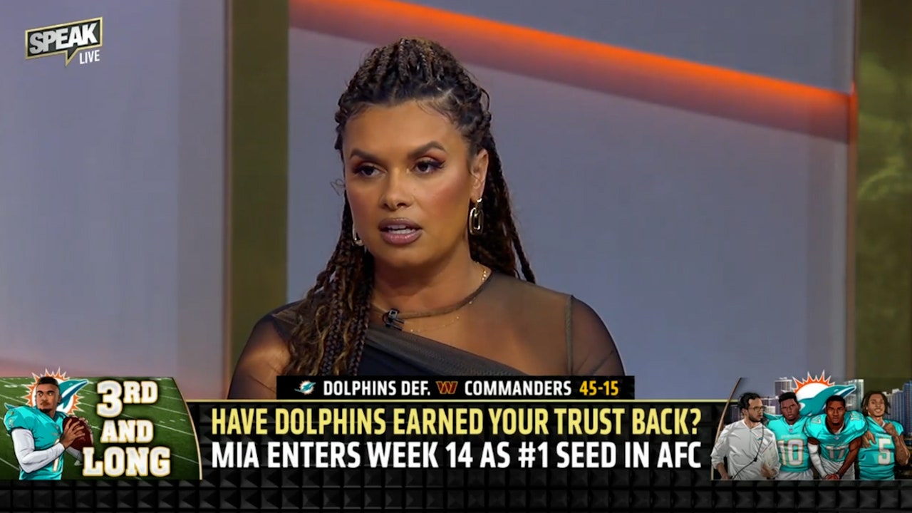 Are Dolphins legit as they enter Week 14 as AFC's No. 1 seed? | NFL | SPEAK