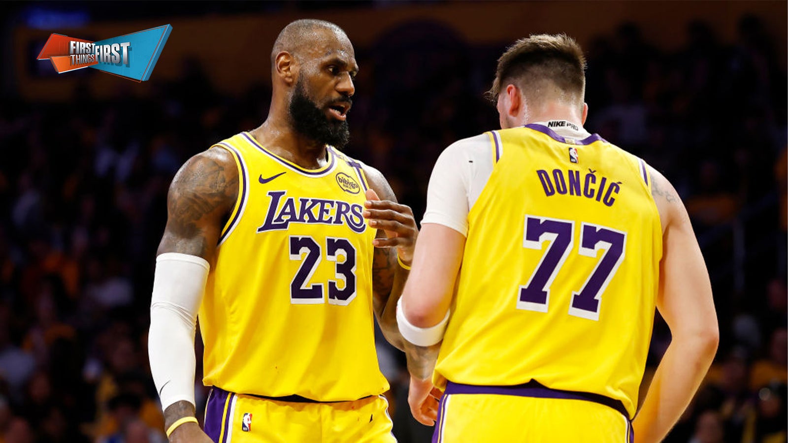 Can Lakers make a title run as sixth-best odds to win NBA Finals? | First Things First