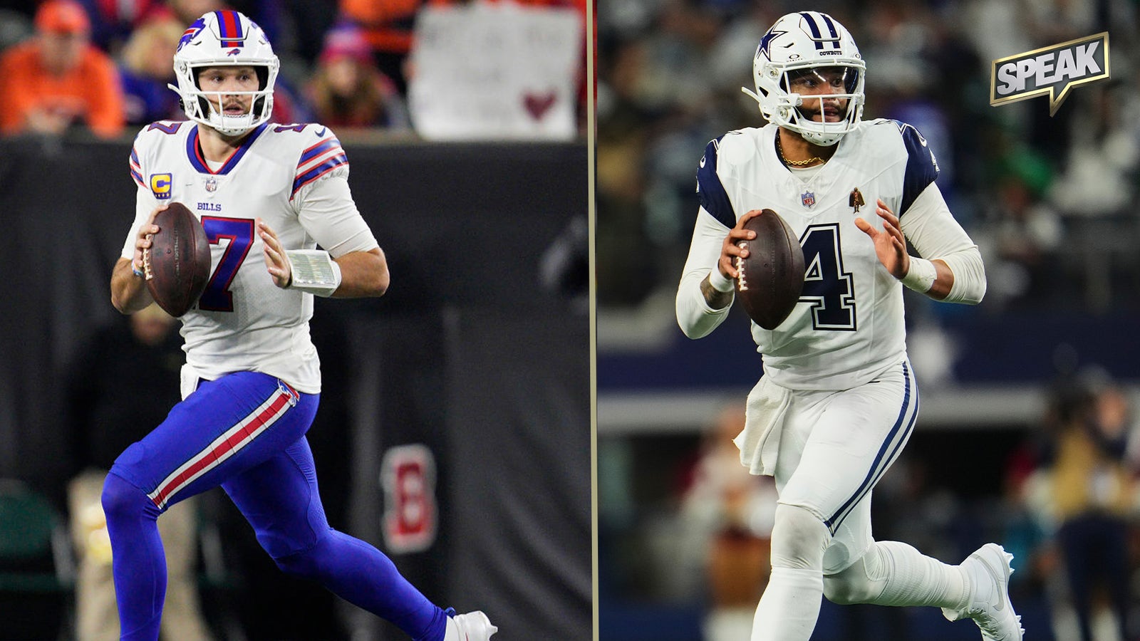 Is Dak Prescott or Josh Allen more trustworthy in Cowboys-Bills Week 15 matchup? 
