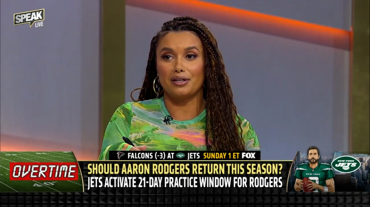 Should Aaron Rodgers return this season after Jets activated 21-day practice window? | NFL | SPEAK