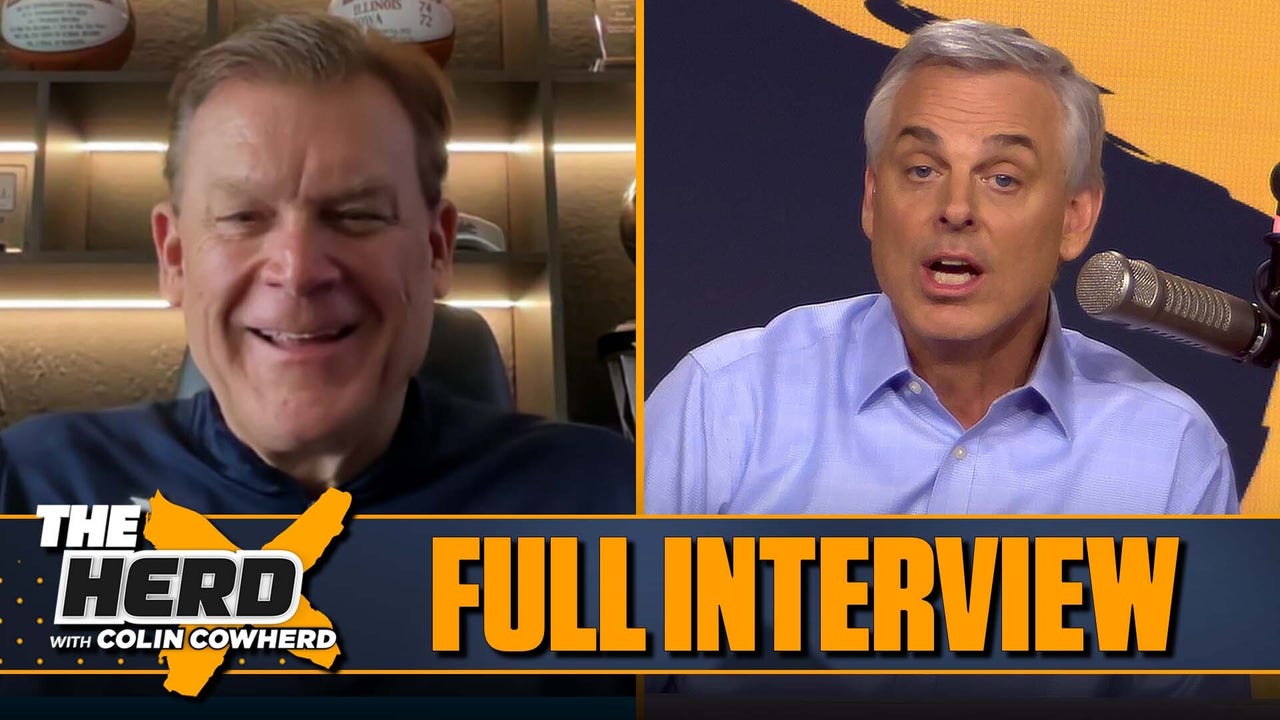 Brad Underwood on Illinois making Final Four, Keaton Wagler, UConn | FULL INTERVIEW | The Herd