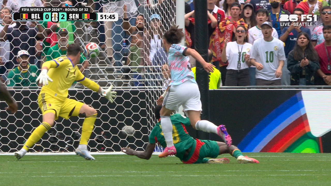 Senegal’s Ismaïla Sarr nets goal to extend lead vs Belgium | 2026 FIFA World Cup™