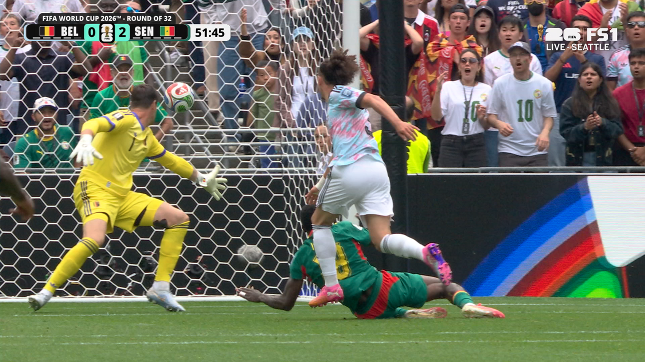 Senegal’s Ismaïla Sarr nets goal to extend lead vs Belgium | 2026 FIFA World Cup™