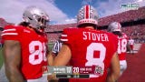 Kyle McCord finds Cade Stover for a 44-yard TD to extend Ohio State's lead vs. Maryland