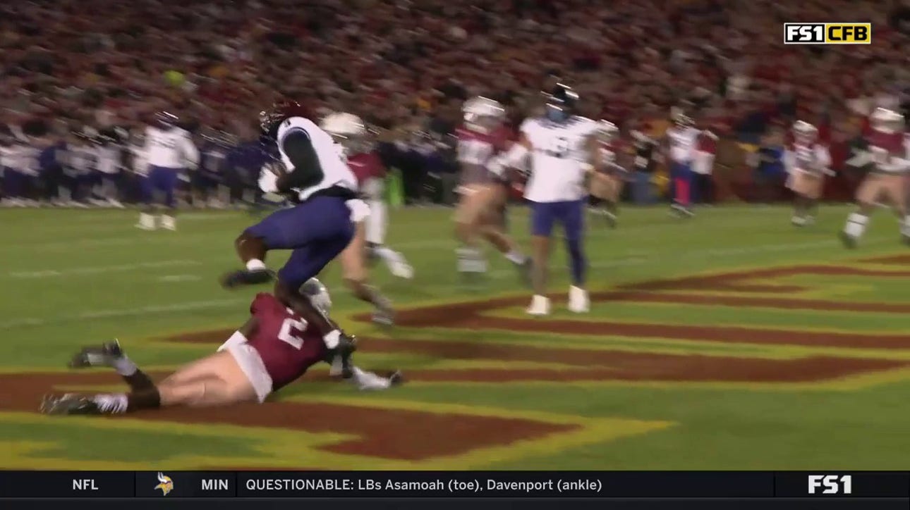 Chandler Morris scrambles and finds Savion Williams on a six-yard touchdown, bringing TCU to a tie with Iowa State