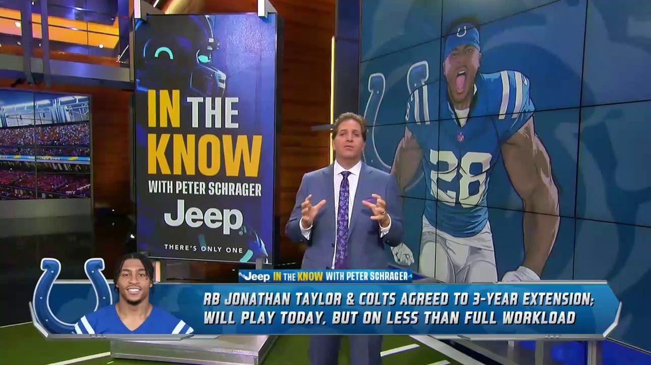 Jonathan Taylor, Colts agree to contract, Saquon Barkley out vs. Dolphins and more | FOX NFL Kickoff