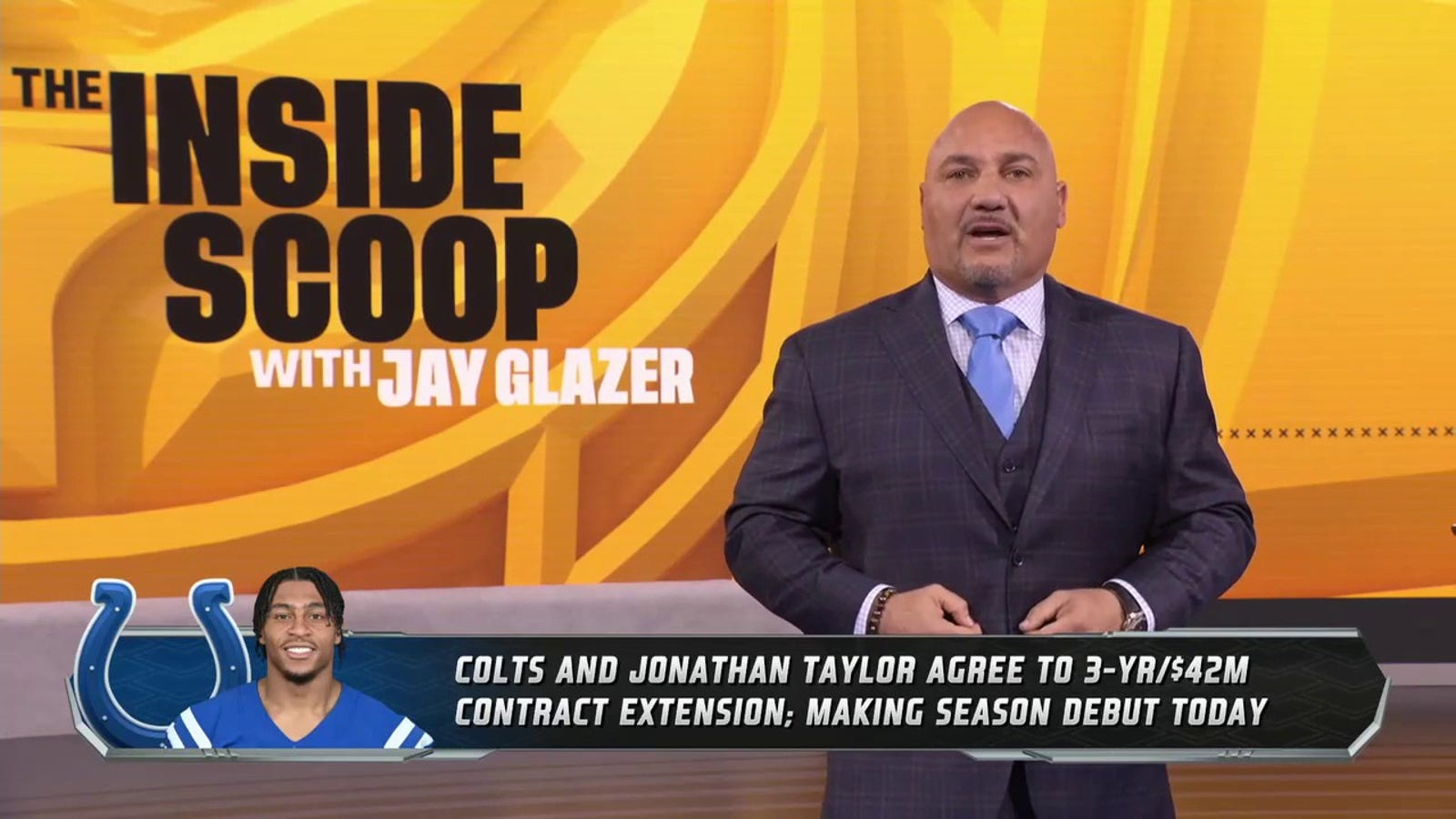 Jay Glazer on Jonathan Taylor's new deal with Colts