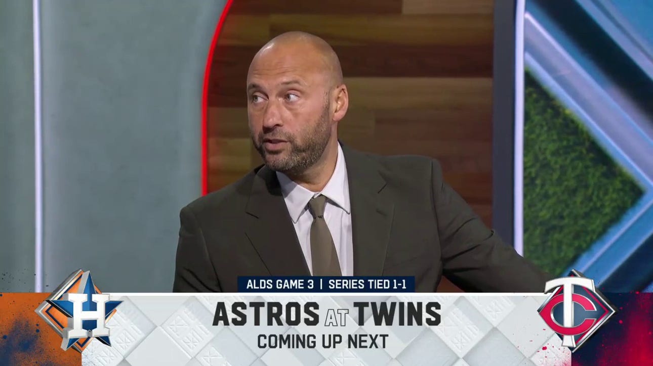 'If you want to win a championship, you have to go through Houston' – Derek Jeter on the Astros' edge over the Twins