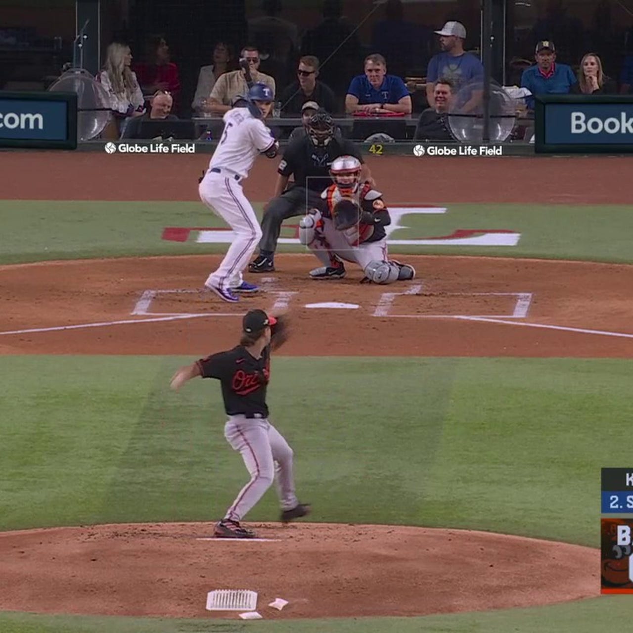 Corey Seager smashes a solo home run to give Rangers an early lead over  Orioles