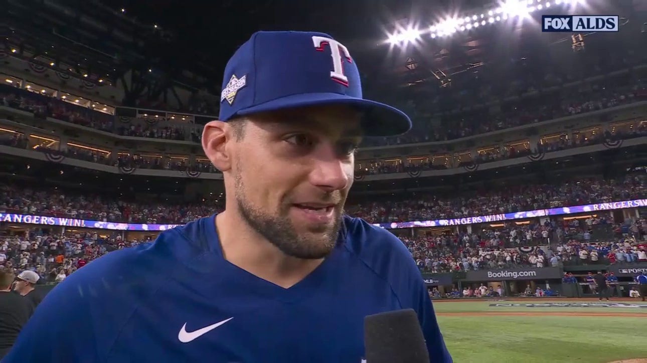 'It was incredible' — Nathan Eovaldi on getting a curtain call after helping Rangers move past Orioles in the ALDS