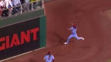 Phillies' Johan Rojas makes an UNREAL catch at the warning track off Braves' Ronald Acuña Jr.