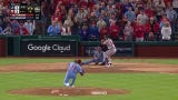 Phillies' Matt Strahm strikes out Vaughn Grissom to clinch NLDS vs. Braves