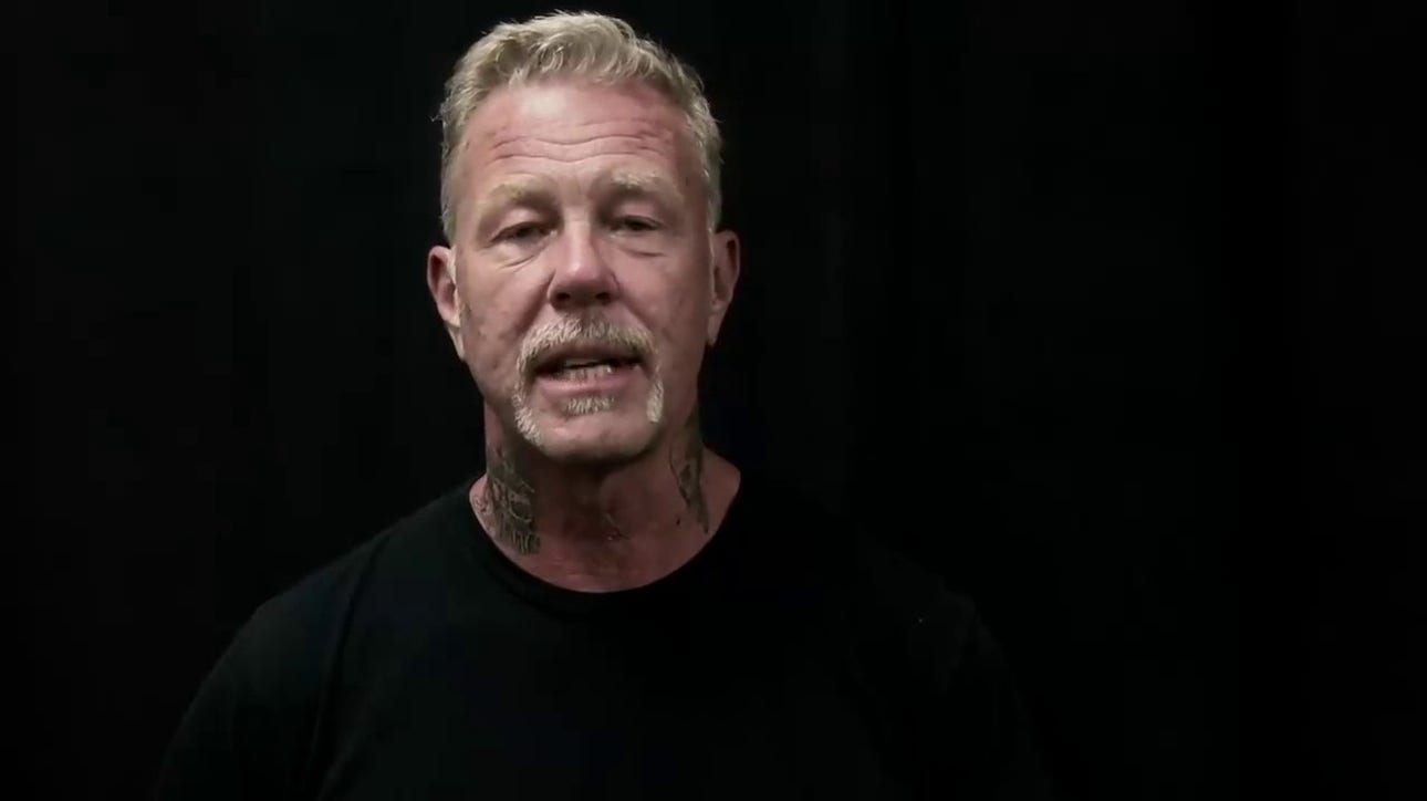 Metallica shares their thoughts on Virginia Tech's epic use of 'Enter Sandman' | Big Noon Kickoff