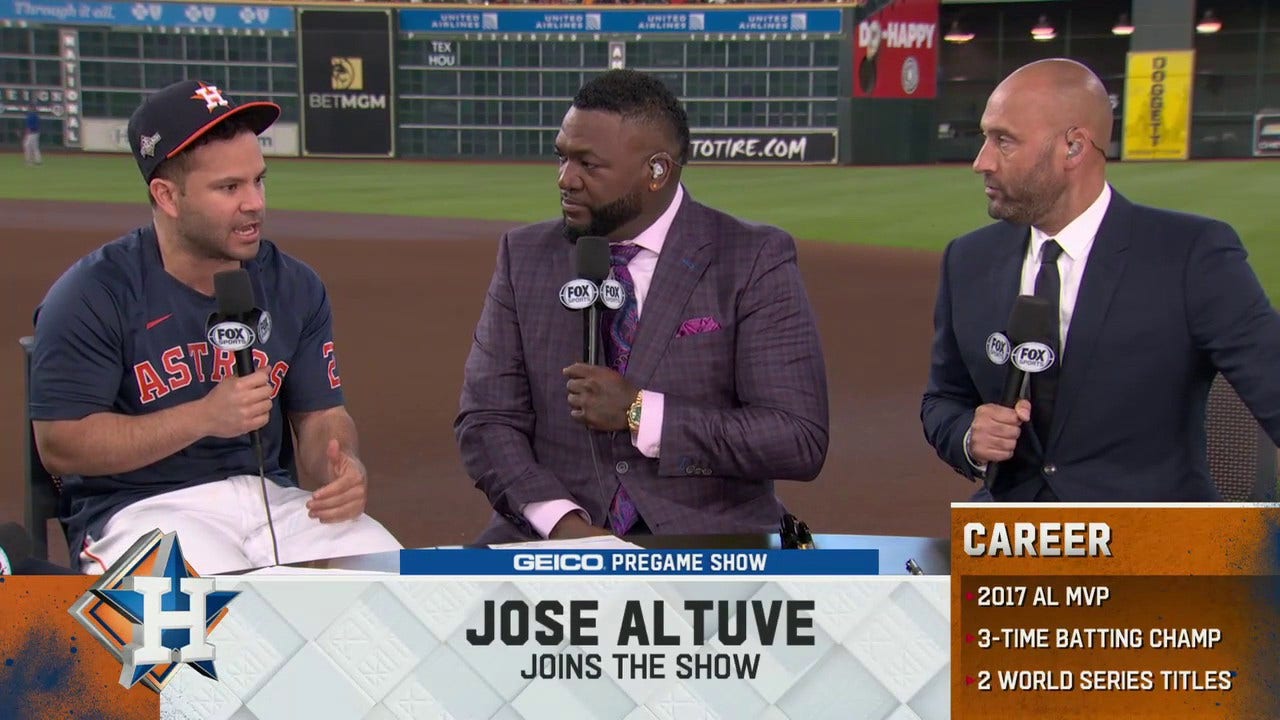 Nothing is over yet' — Astros' José Altuve on going into Game 2 of the ALCS  against Rangers