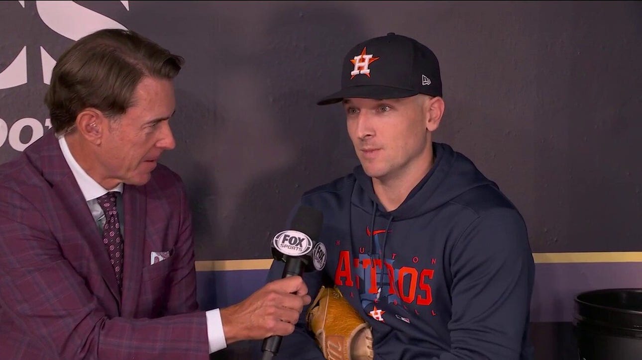 Alex Bregman how Astros can come back from down 0-2 against Rangers | MLB on FOX