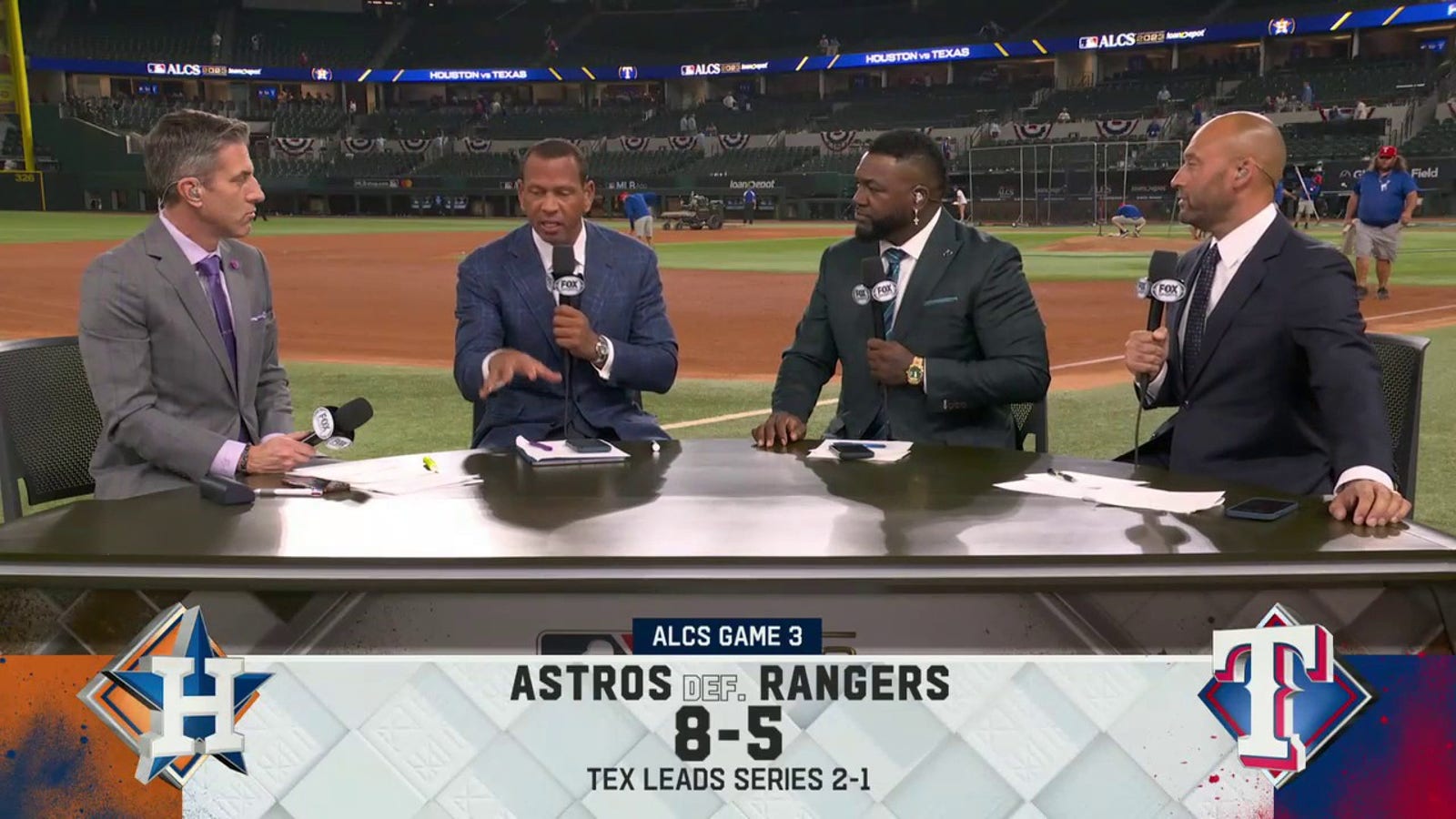 'MLB on FOX' crew recap Astros' Game 3 win over Rangers in ALCS