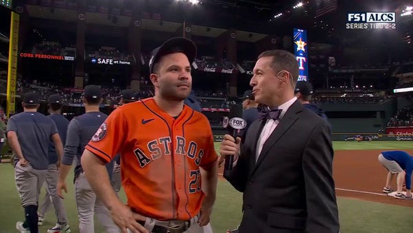'We're focused right now' – José Altuve speaks on Astros' mindset after Game 4 win over Rangers