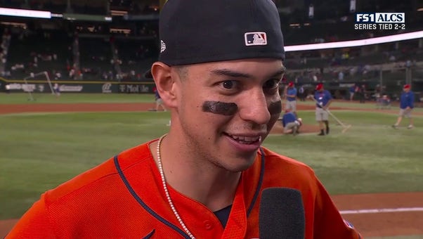 Mauricio Dubón discusses setting up Yordan Alvarez for success 