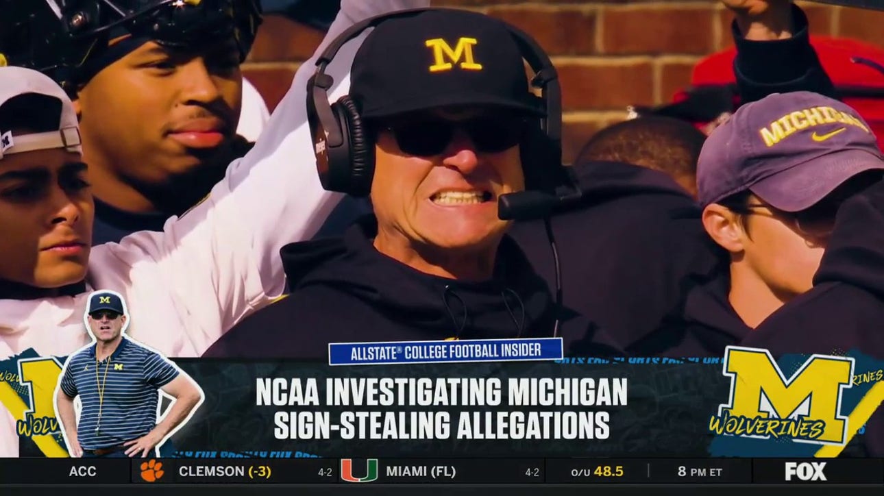 NCAA investigating Michigan sign-stealing allegations | Big Noon Kickoff