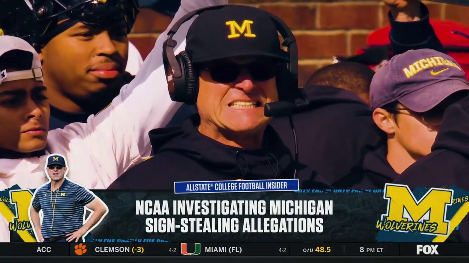 Bruce Feldman gives an update on Jim Harbaugh and the sign-stealing allegations at Michigan