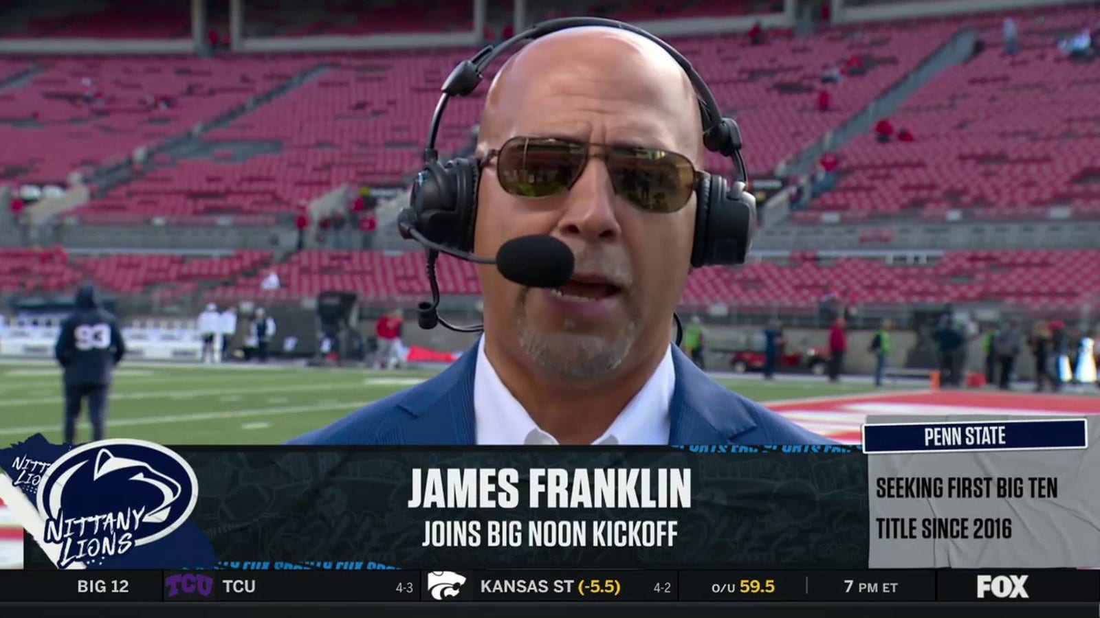James Franklin joins show to discuss his Nittany Lions