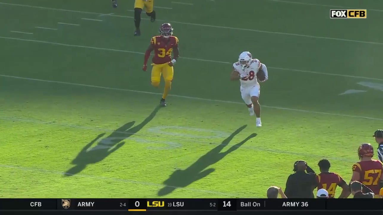 Sione Vaki goes 53 yards UNTOUCHED as Utah strikes first against USC