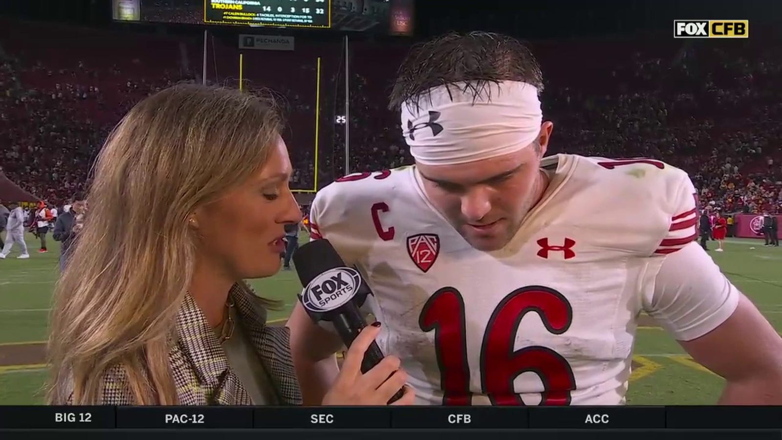 'Trusting in your teammates and letting it rip' – Utah QB Bryson Barnes talks about the fight it took to win over USC