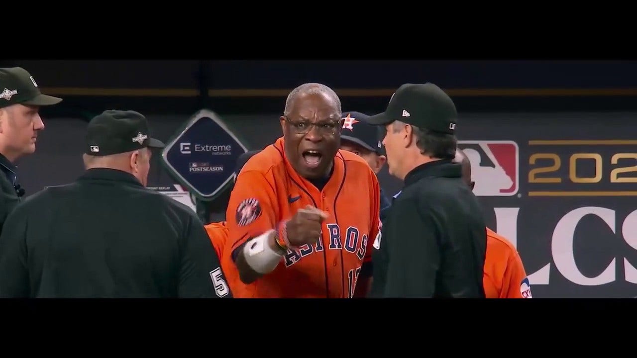 Dusty Baker speaks with Tom Verducci about his Game 5 ejection