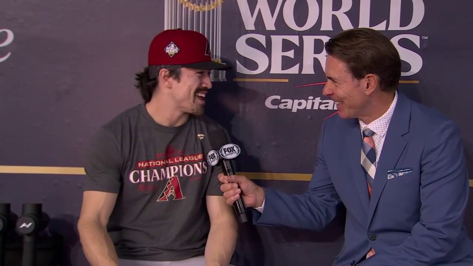 'Get the job done' – Corbin Carroll talks World Series goals and Diamondbacks' strengths with Tom Verducci