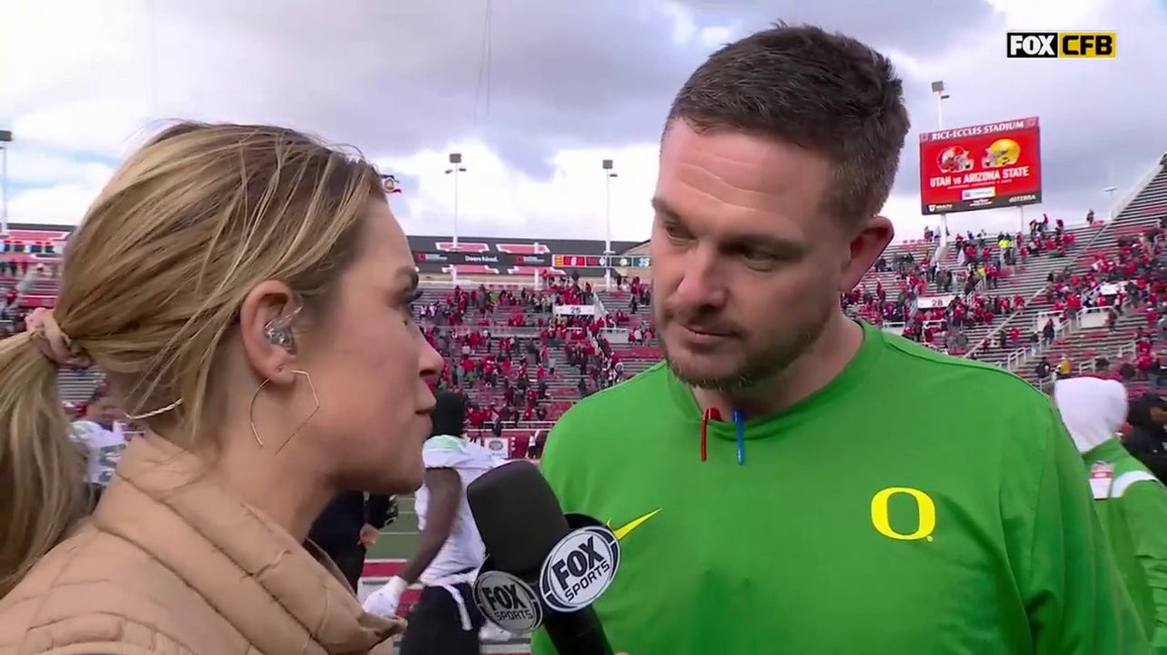 'We got a special team' - Dan Lanning speaks on Oregon's impressive victory over Utah