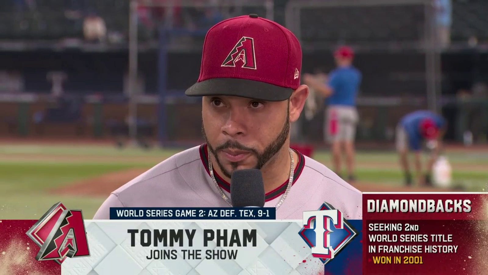 Tommy Pham talks D-backs' win: ‘We knew we had to get a win today’