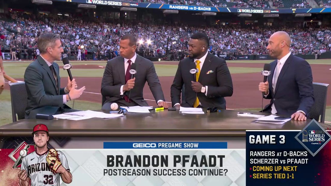 Will Brandon Pfaadt's postseason success for Diamondbacks continue? | MLB on FOX Pregame
