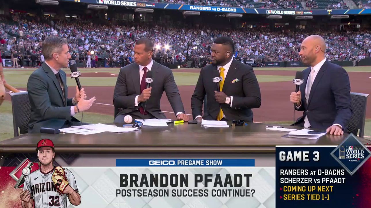 Will Brandon Pfaadt's postseason success for Diamondbacks continue? | MLB on FOX Pregame