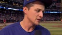Corey Seager joins Tom Verducci to discuss dominant Game 3 performance in Rangers' 3-1 victory over D-backs