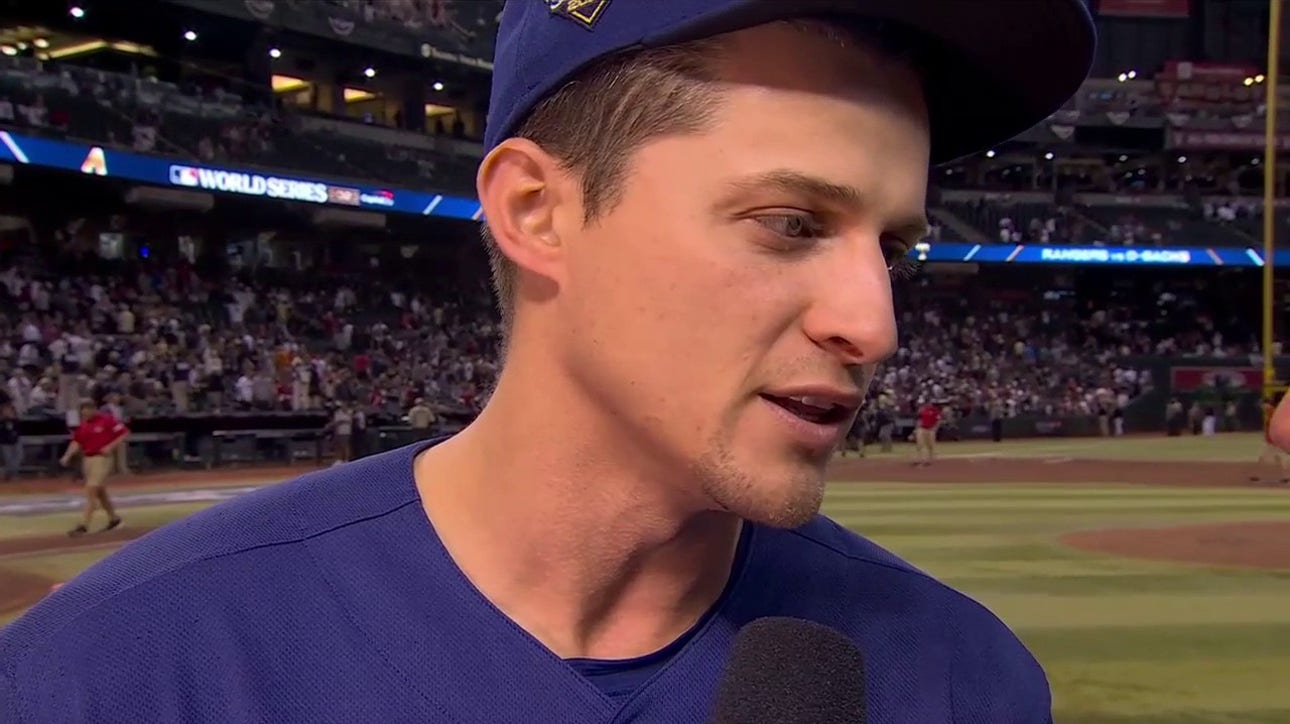 Corey Seager joins Tom Verducci to discuss dominant Game 3 performance in Rangers' 3-1 victory over D-backs