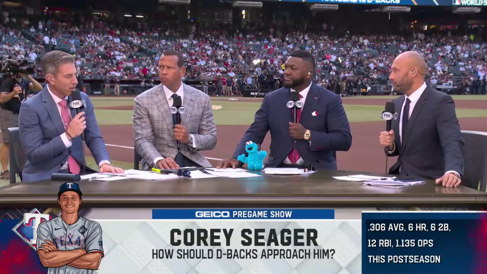 How should D-backs approach Corey Seager the rest of the World Series?