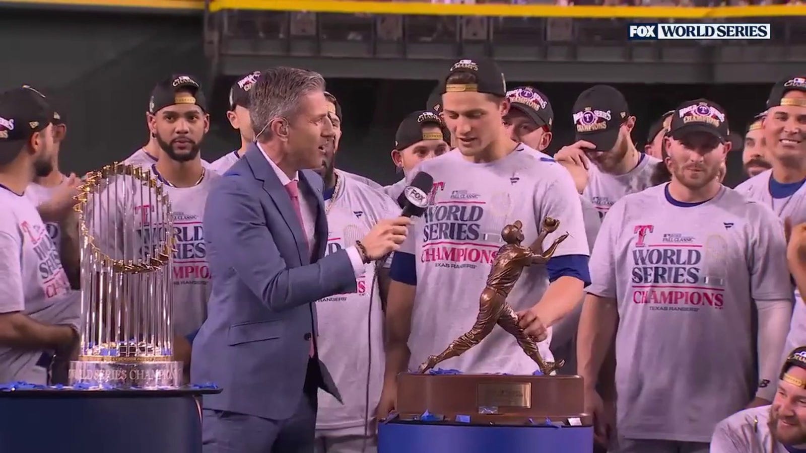 Rangers' Corey Seager wins World Series MVP