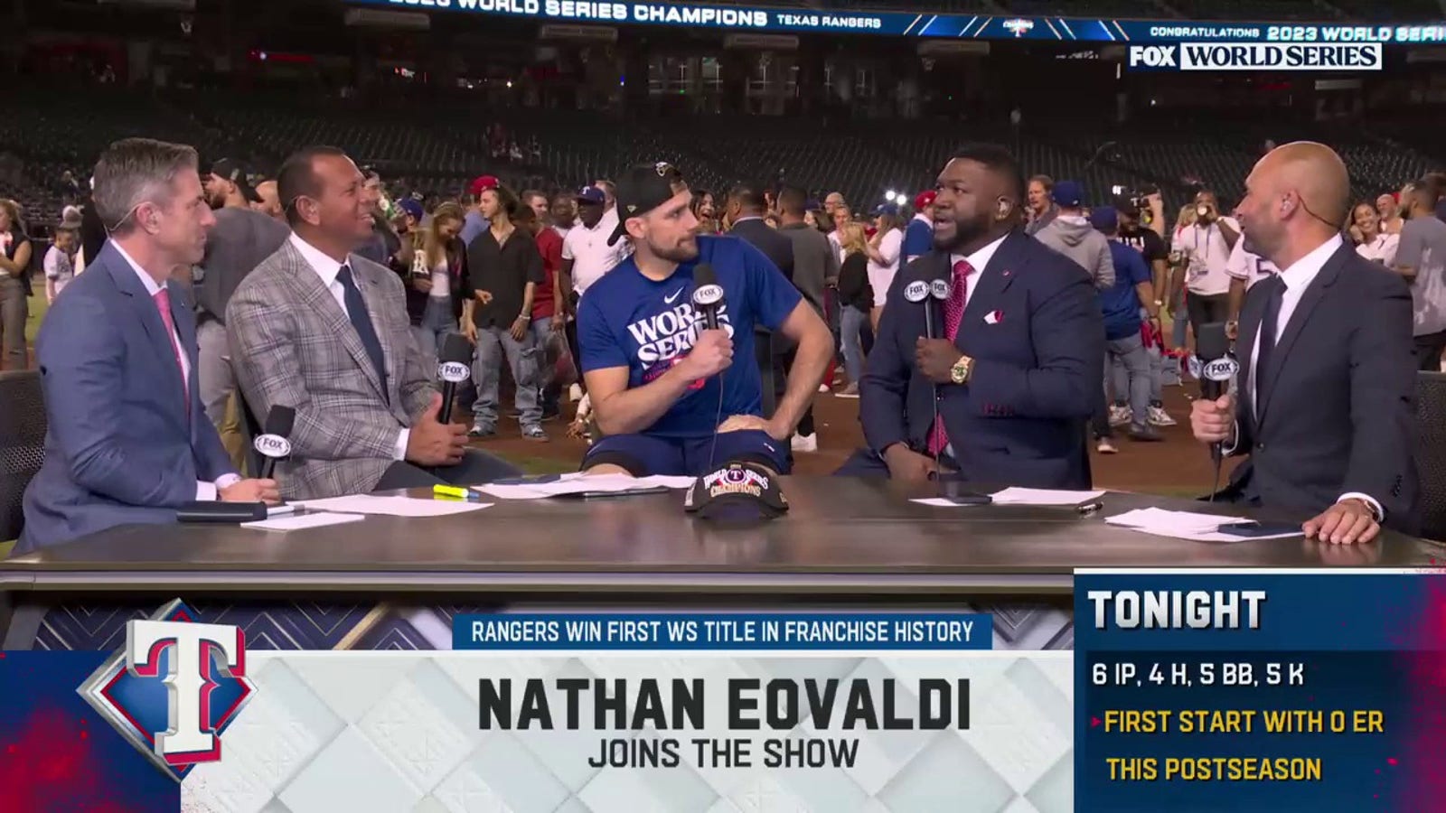 'I want to be one of the best' – Nathan Eovaldi reflects on winning five postseason starts with the Rangers