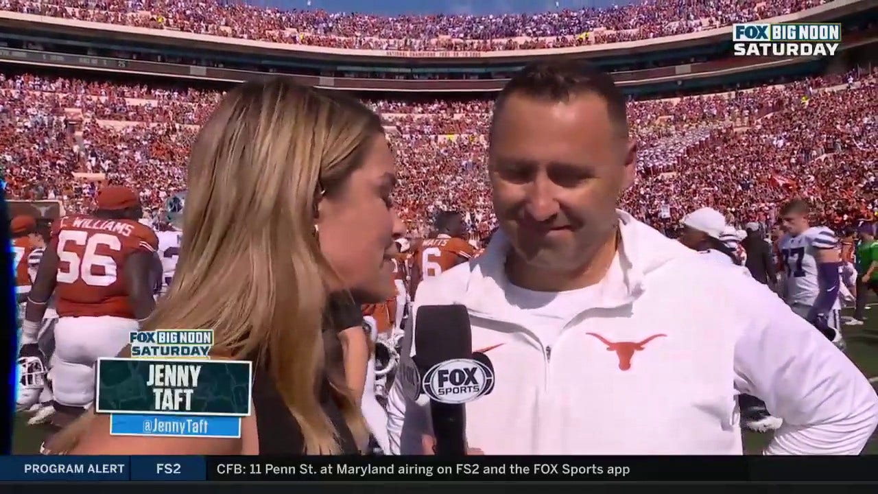 'We just continued to fight' – Texas HC Steve Sarkisian on 33-30 OT victory against Kansas State
