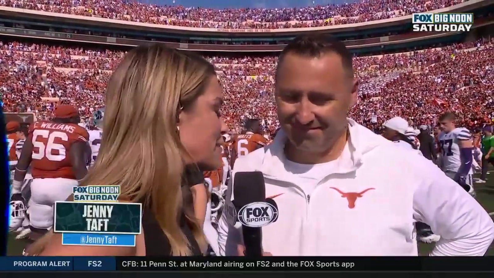 'We just continued to fight' – Texas HC Steve Sarkisian