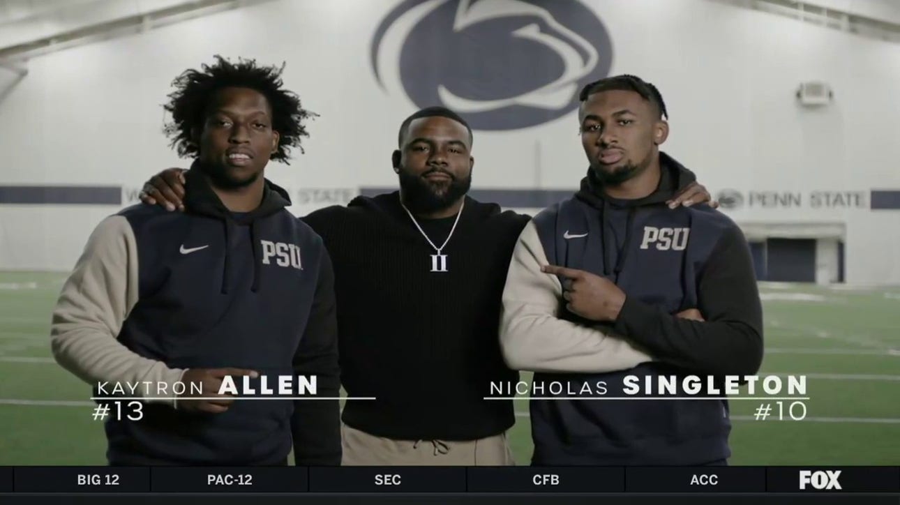 Kaytron Allen and Nicholas Singleton are ready to carry on the legacy of Penn State | Big Noon Kickoff