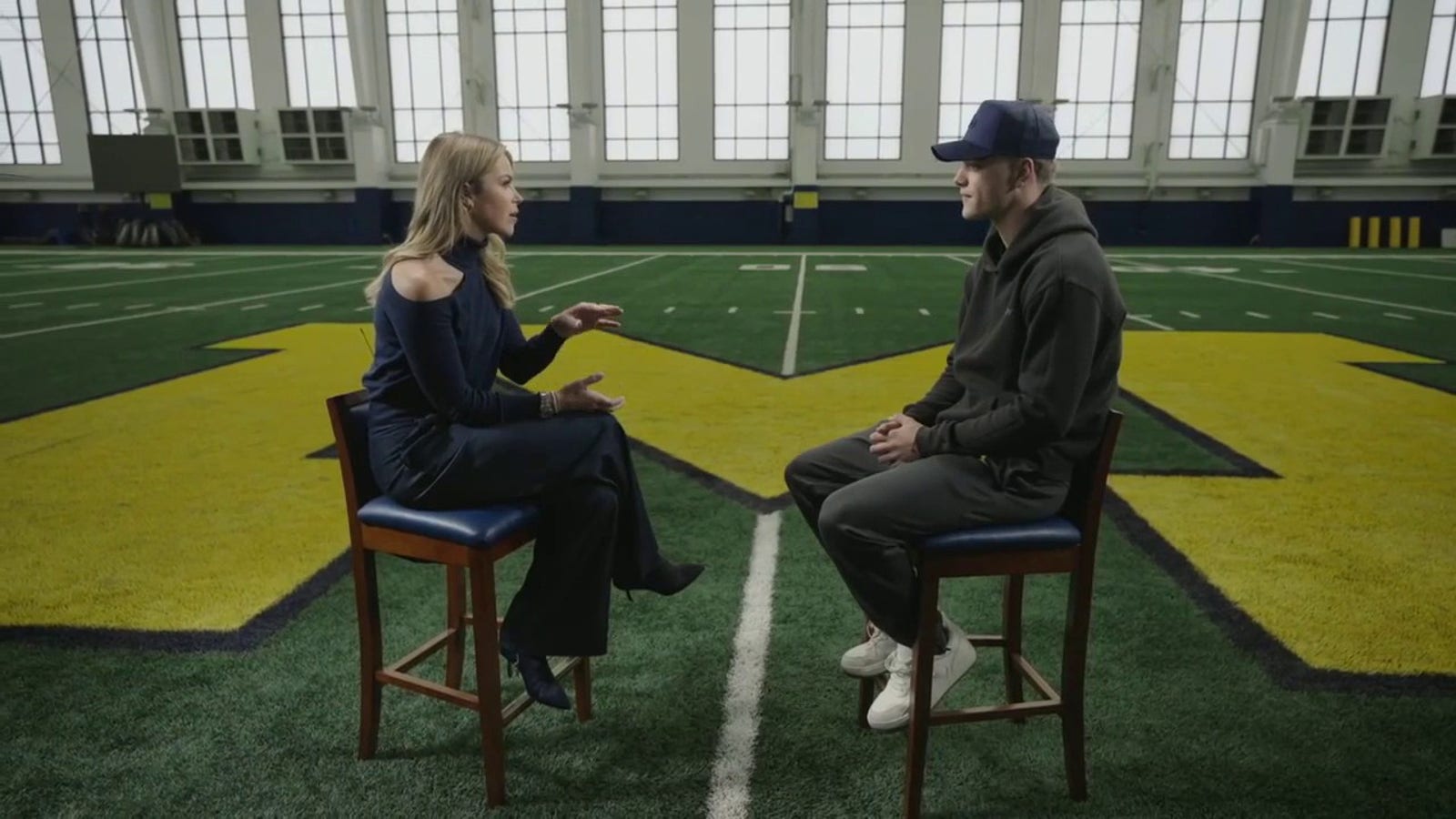 The Game Big Ten stock watch Cohen 4 J.J. McCarthy talks about the adversity Michigan faces