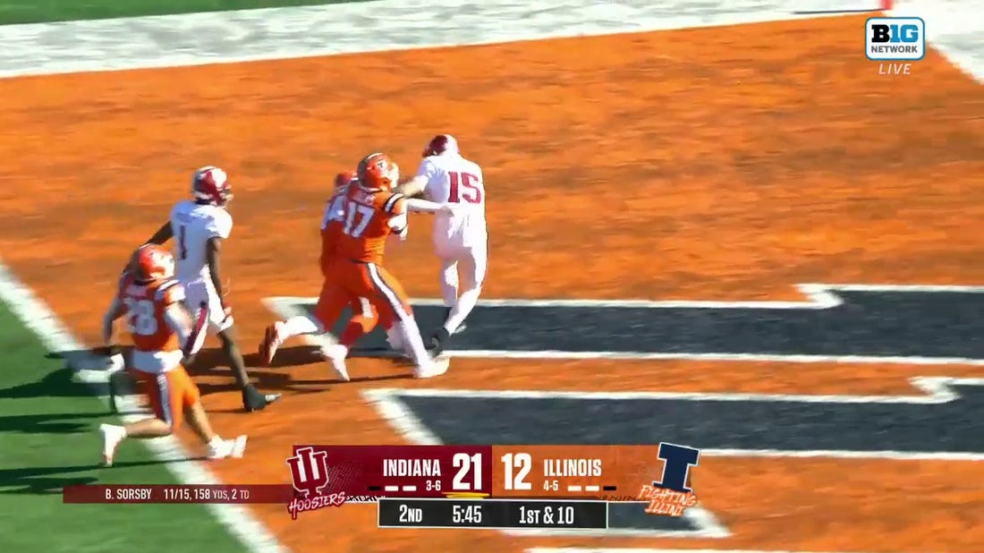 Indiana football vs. Illinois score updates, highlights in Big Ten